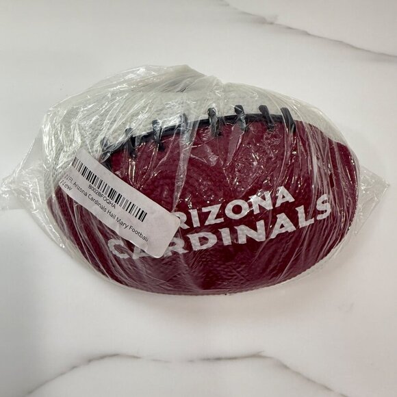 Arizona Cardinals Hail Mary Mini Rubber Football Tailgating Backyard Youth NEW - Picture 8 of 8